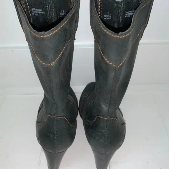 Born Black Boots Women’s Size 8 - Picture 2 of 5